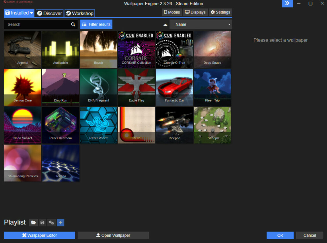 Download Wallpaper Engine 2.3.26 Full Crack mọi chức năn